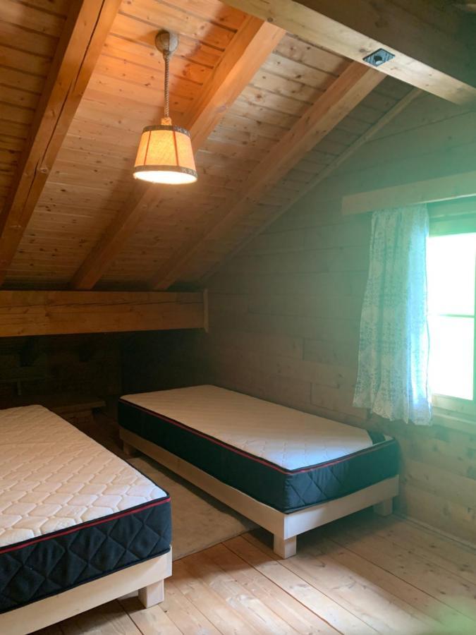 Ferienwohnungen Im Blockhaus Metzler Schwarzenberg im Bregenzerwald Eksteriør billede