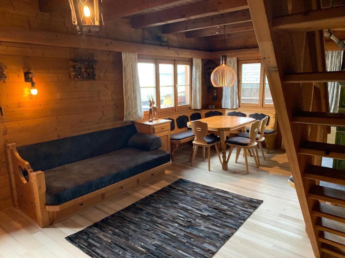 Ferienwohnungen Im Blockhaus Metzler Schwarzenberg im Bregenzerwald Eksteriør billede