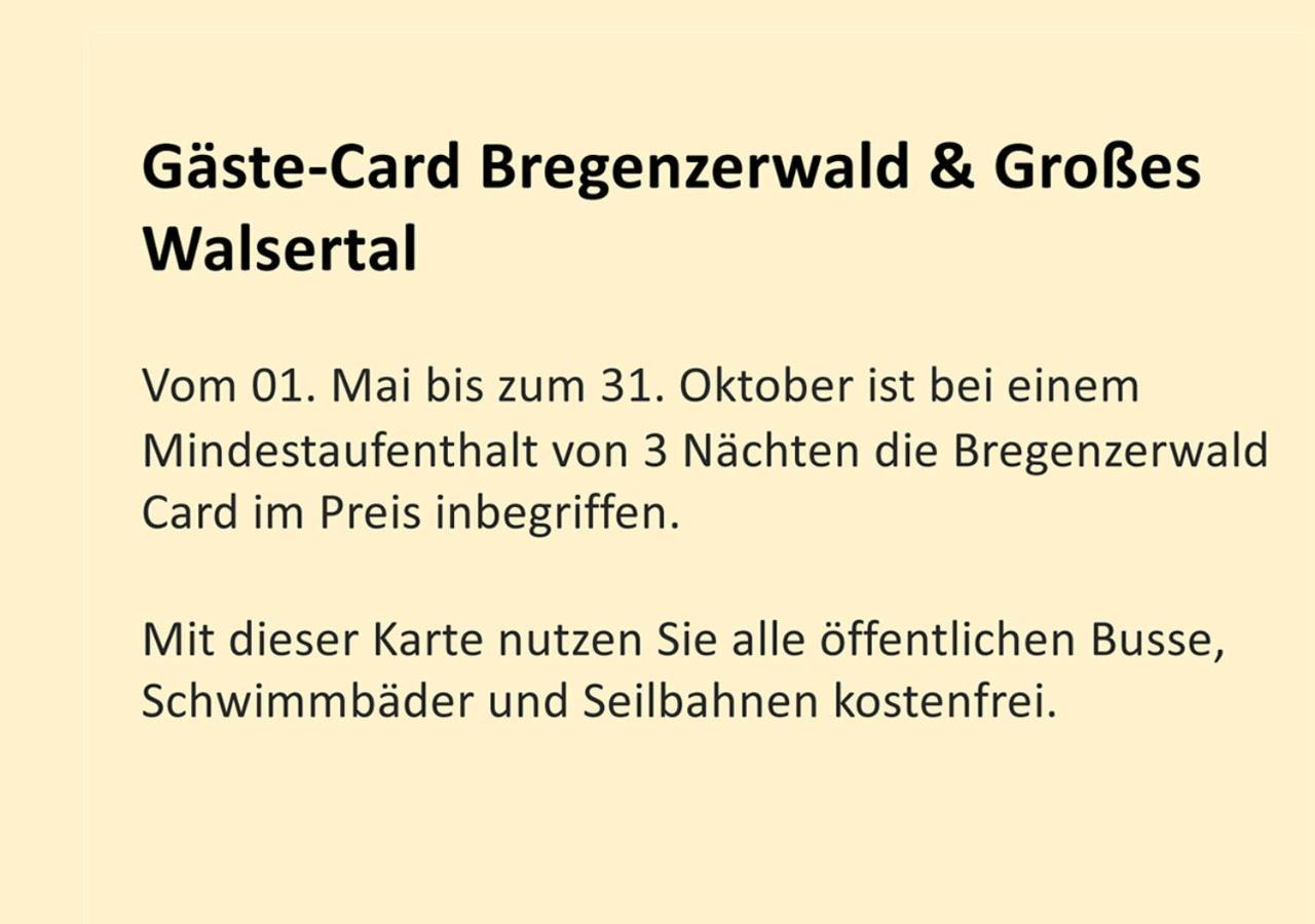 Ferienwohnungen Im Blockhaus Metzler Schwarzenberg im Bregenzerwald Eksteriør billede