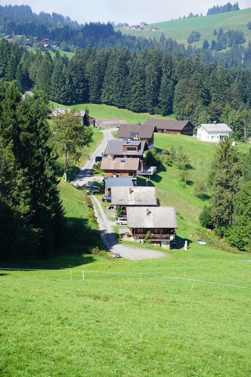 Ferienwohnungen Im Blockhaus Metzler Schwarzenberg im Bregenzerwald Eksteriør billede