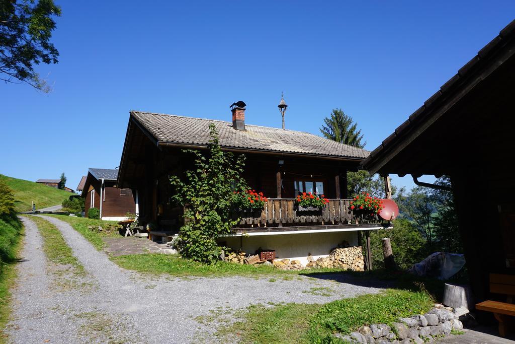 Ferienwohnungen Im Blockhaus Metzler Schwarzenberg im Bregenzerwald Eksteriør billede